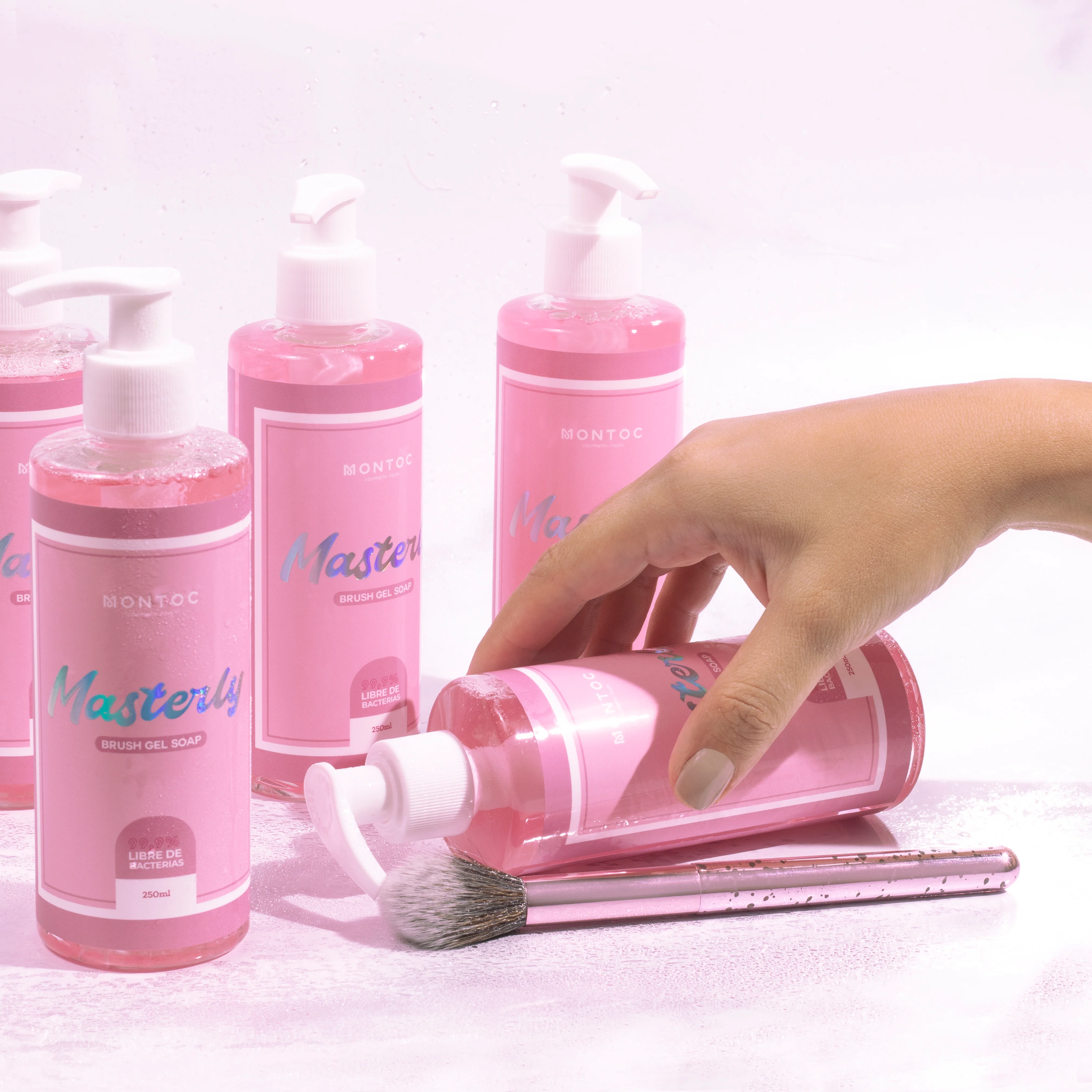 Brush Gel Soap Masterly MONTOC - Image 3