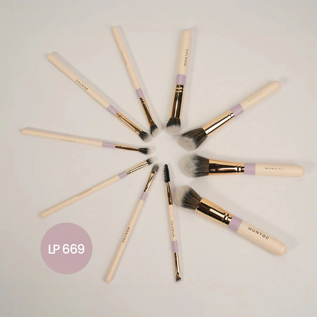 Kit de brochas Fluffy x 10 piezas - Image 10