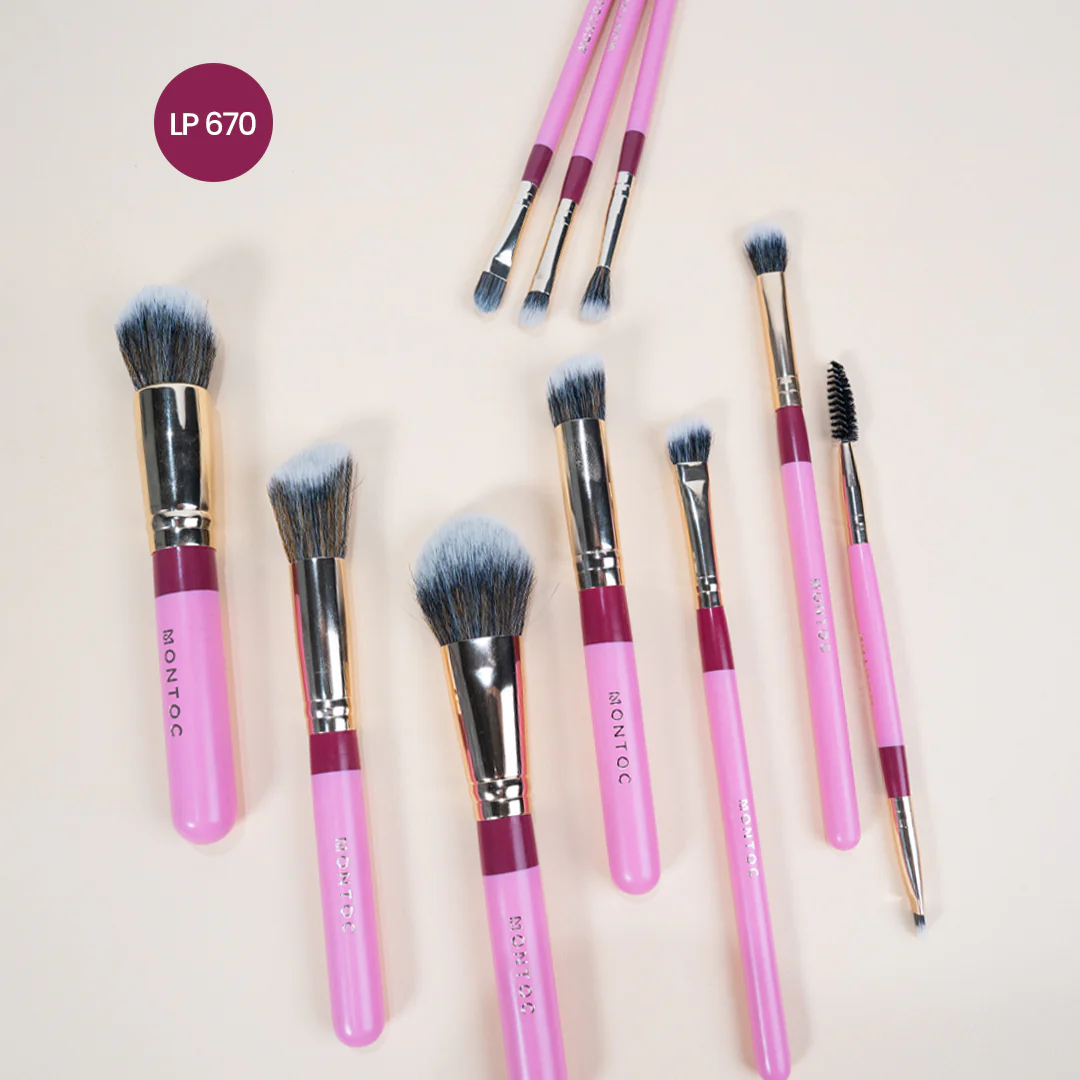 Kit de brochas Fluffy x 10 piezas - Image 5