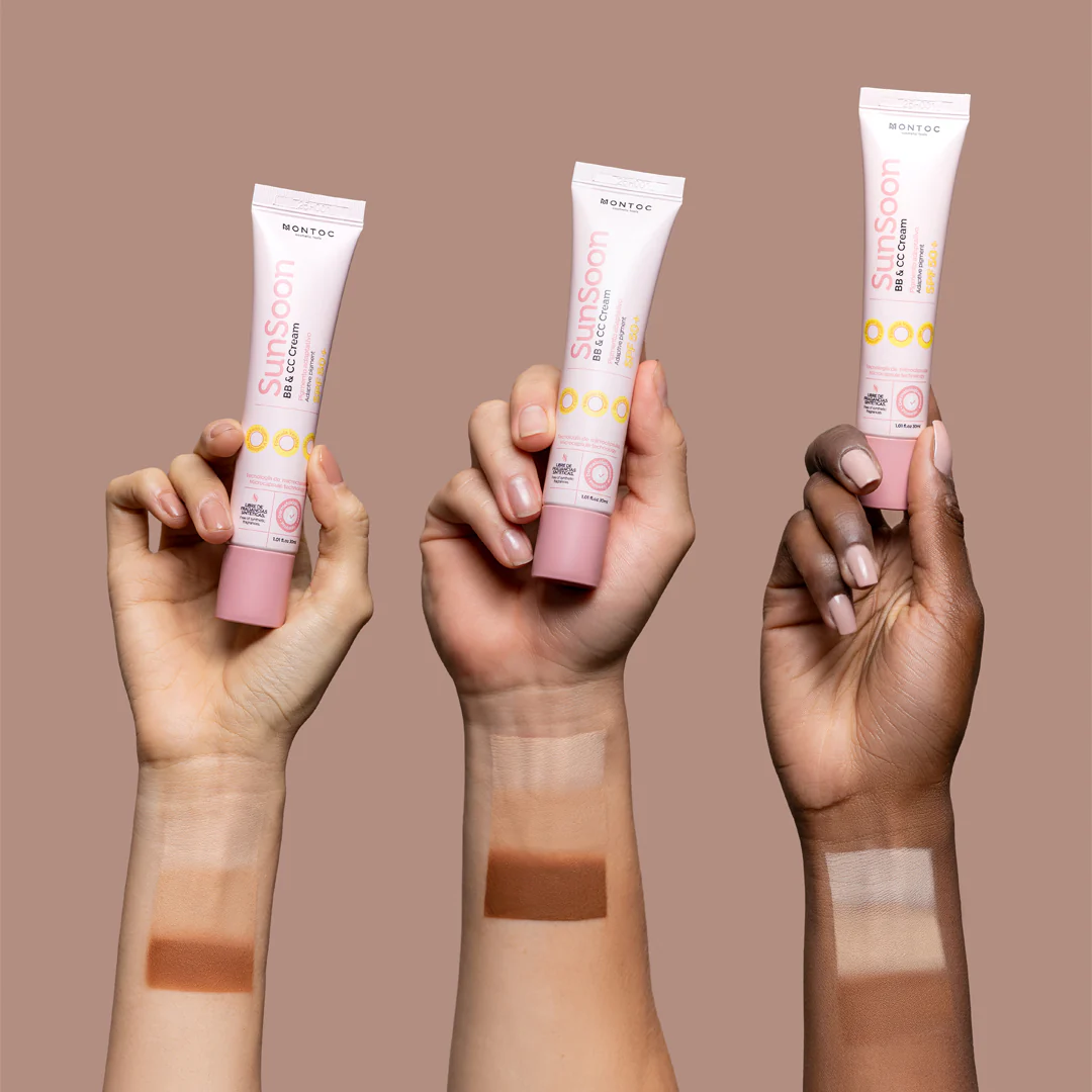Sunsoon – BB & CC cream SPF 50+ con Pigmento Adaptativo Montoc - Image 3